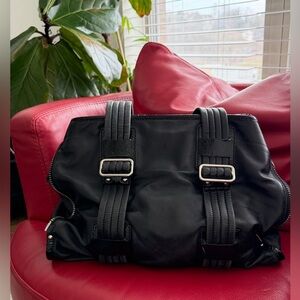 Stylish Black Leather Men's Bag